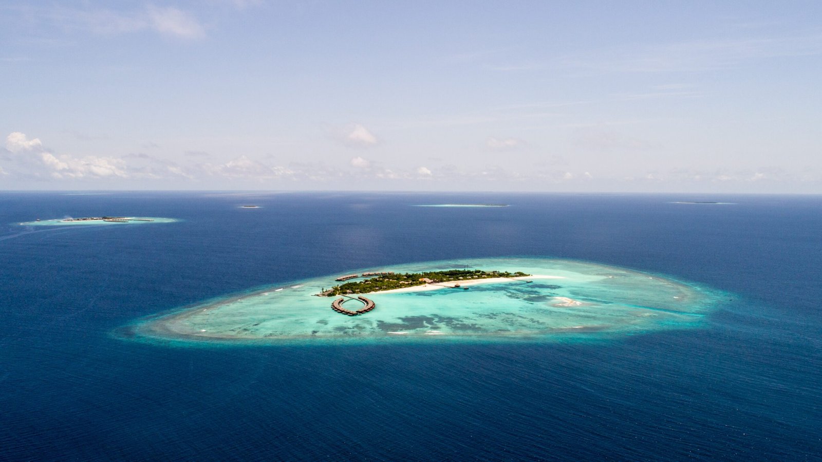 Coral reefs and beach on Mafia Island