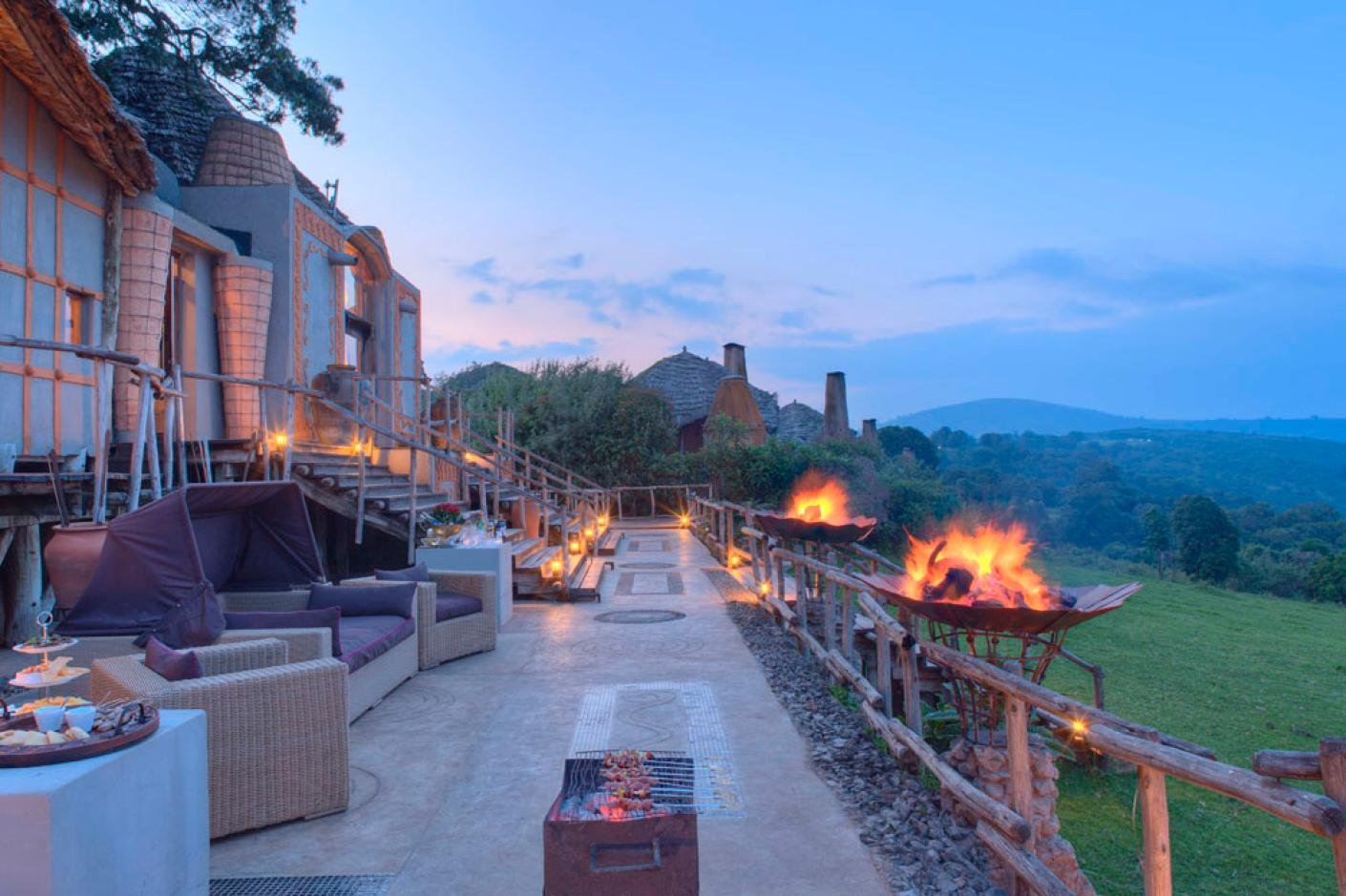 Crater-view lodge near Ngorongoro