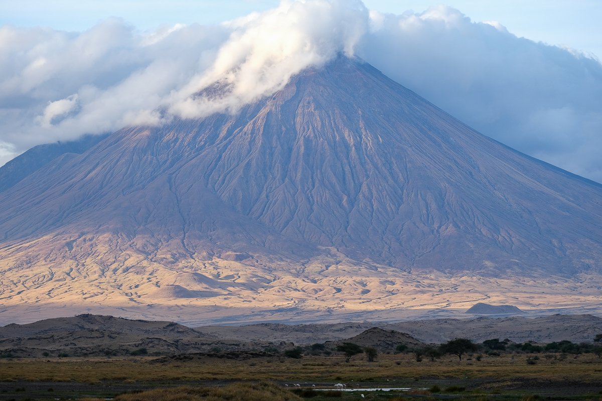 Hiking and geological exploration at Lake Natron