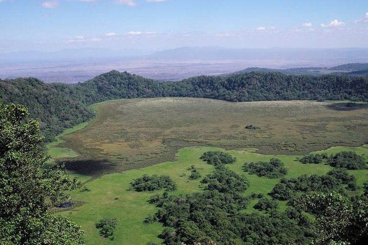 Ngurdoto Crater viewpoint