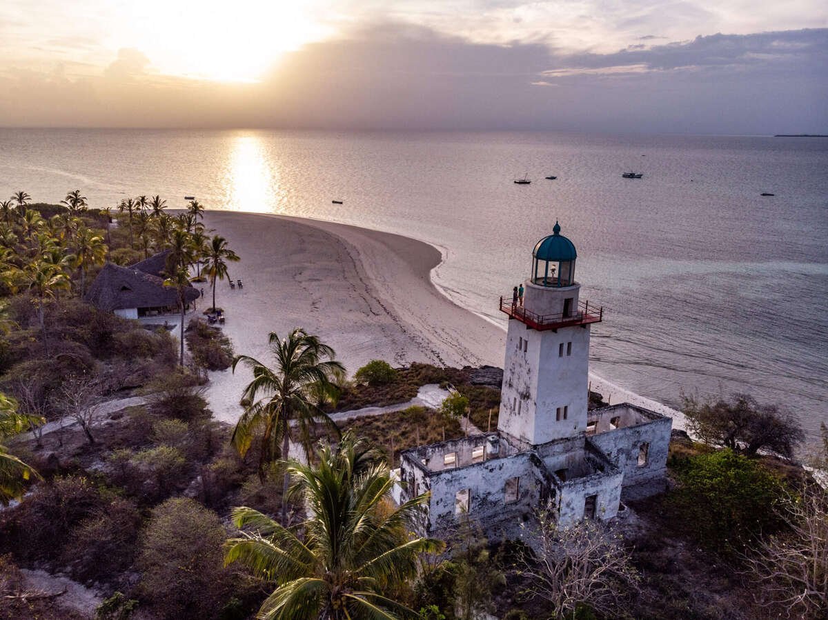 Historic Swahili Coast ruins near Mafia Island