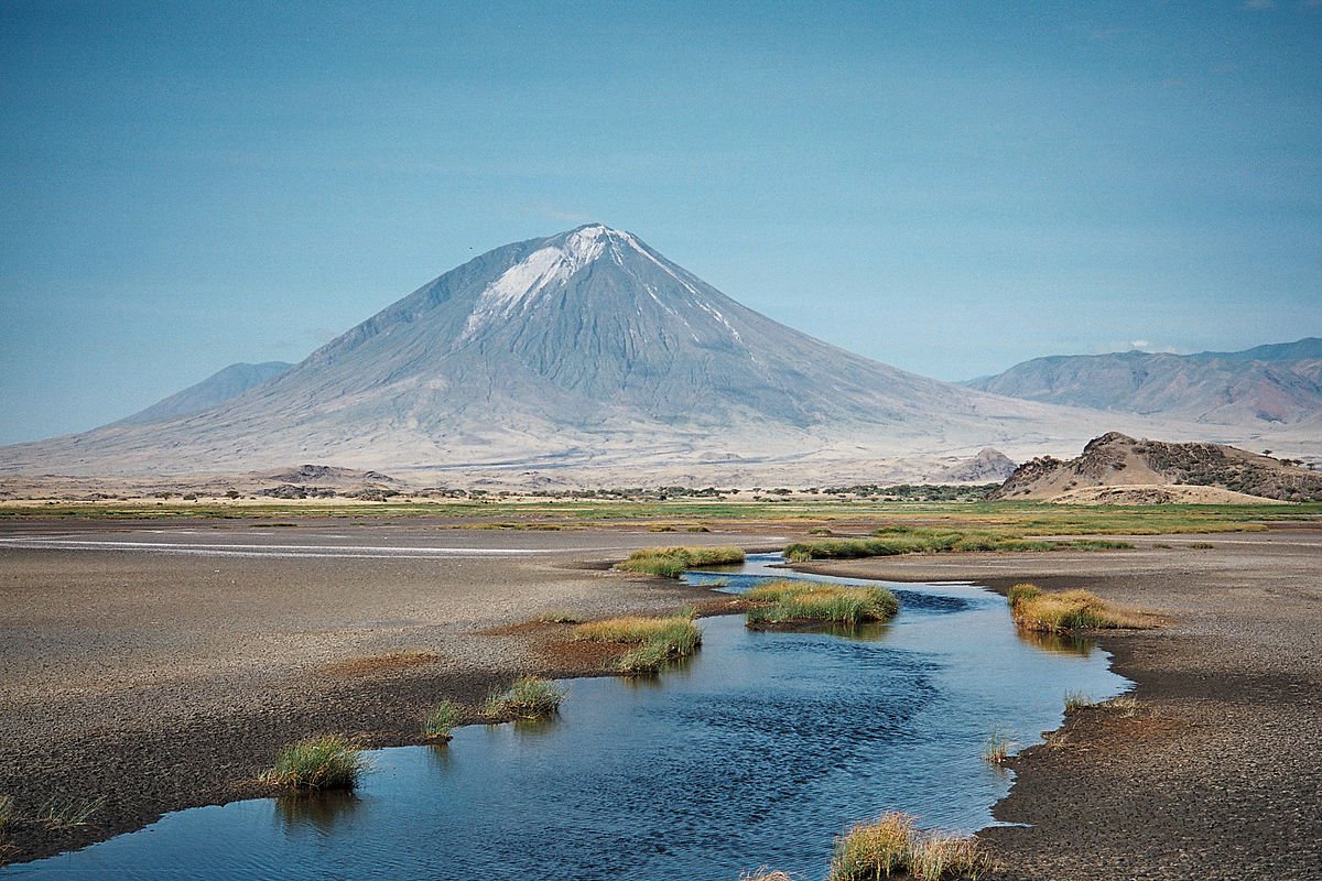 Ol Doinyo Lengai active volcano